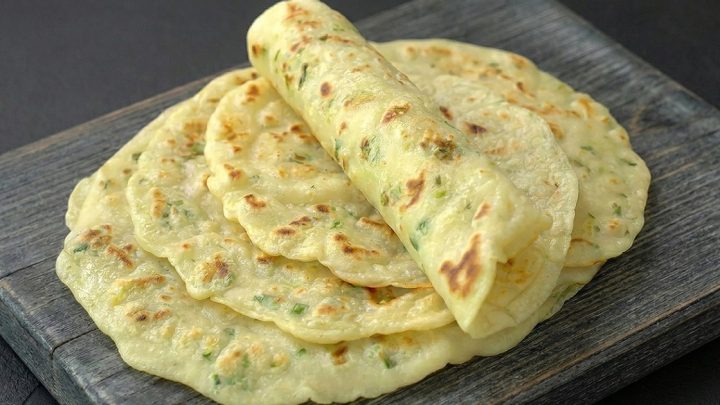 Rychlé česnekové placky bez kynutí Rychlé česnekové placky bez kynutí