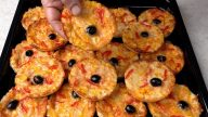Rychlé domácí minipizzy se zeleninou