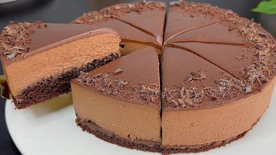 Rychlý dort s čokoládovou pěnou