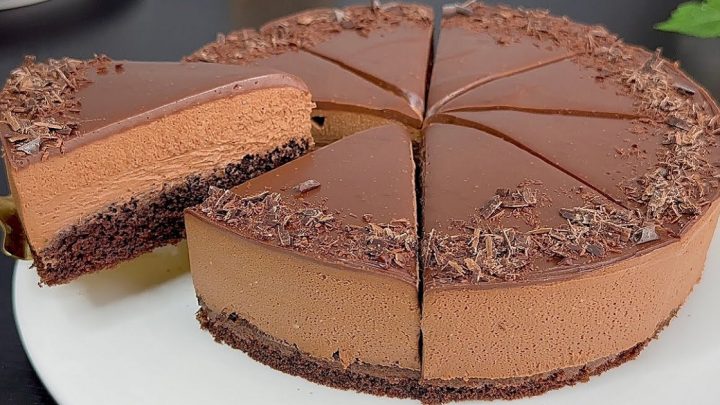 Rychlý dort s čokoládovou pěnou