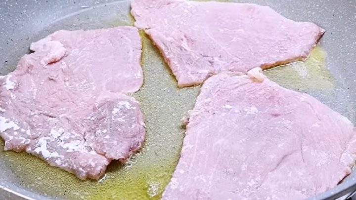 Vepřové plátky se šunkou a sýrem