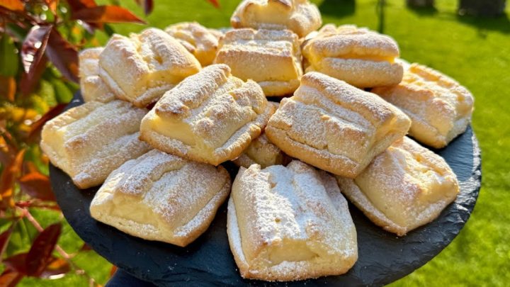 Rychlé taštičky s citrónovou náplní