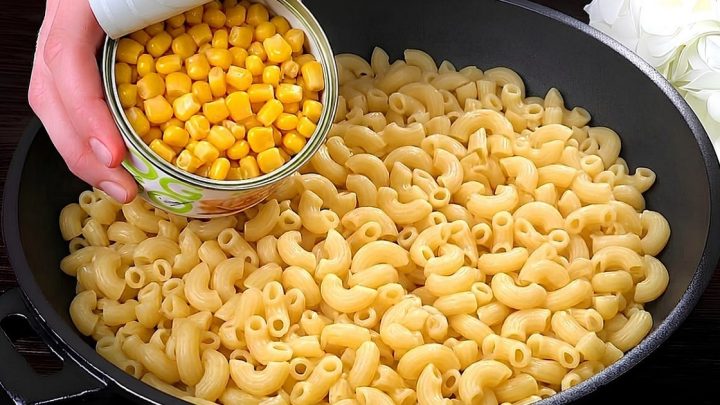 Zapečené těstoviny se zeleninou