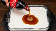 Coca-Cola řezy se smetanovým krémem