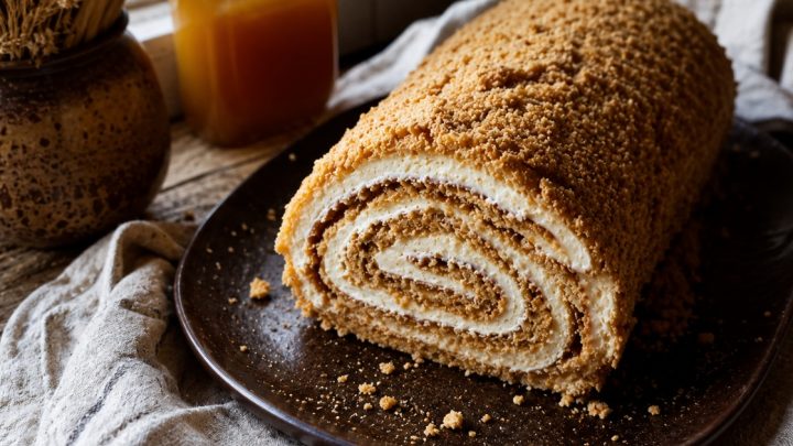 Rychlá medová roláda à la Marlenka