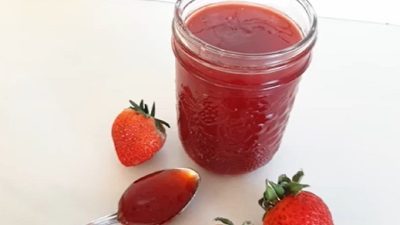 Jahodový džem bez pektinu a cukru