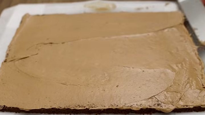 Kakaové řezy s nutellovým krémem