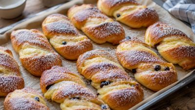 Kynuté motance s pudinkem a čokoládou