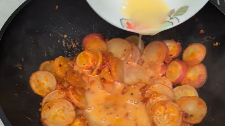 Ředkvičkové lečo s chilli papričkou
