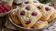 Nadýchané sádlové koláčky s drobenkou