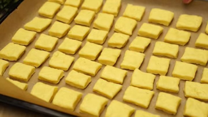 Domácí polomáčené sušenky s vanilkou
