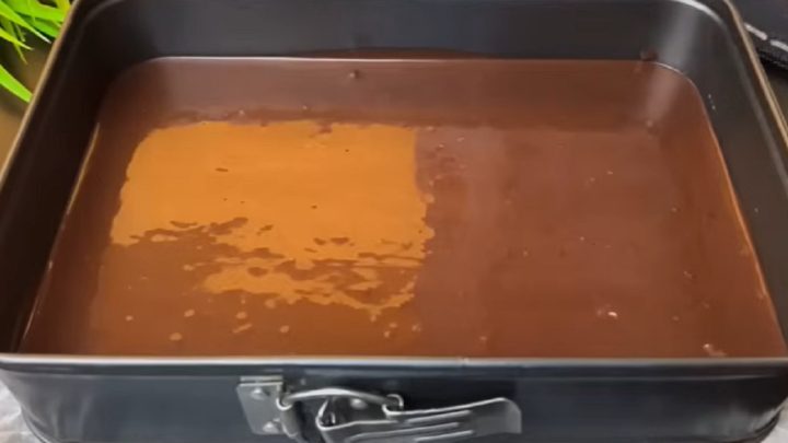 Šlehačkové kostky s čokoládovou polevou