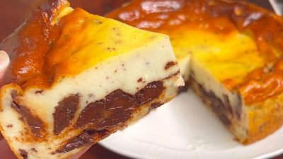 Rychlý stracciatella koláč s jen z 5 surovin