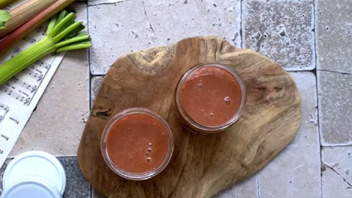 Rebarborová marmeláda jen ze 4 surovin