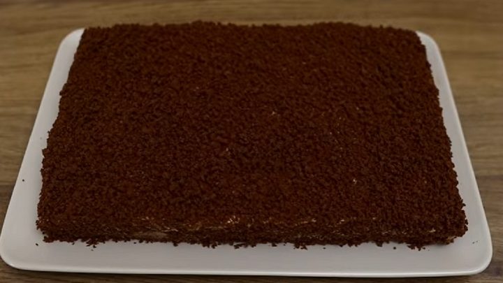 Kakaové řezy s nutellovým krémem