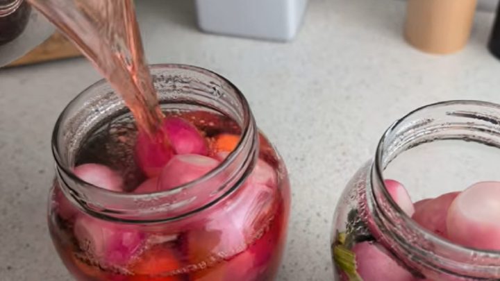 Nakládané ředkvičky ve sladkokyselém nálevu