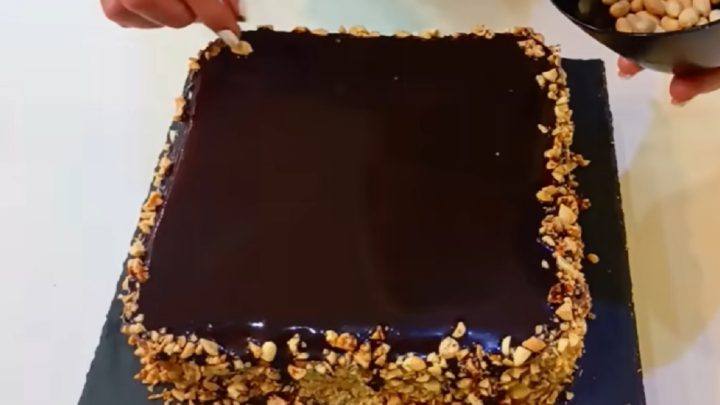 Leningradský dort s kakaovým krémem