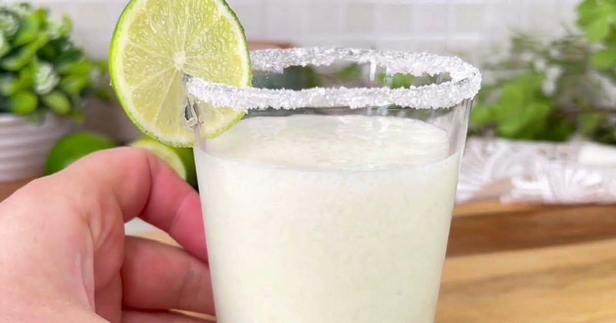 Brazilská limonáda s kondenzovaným mlékem