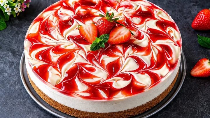 Citrónový dort s mascarpone krémem