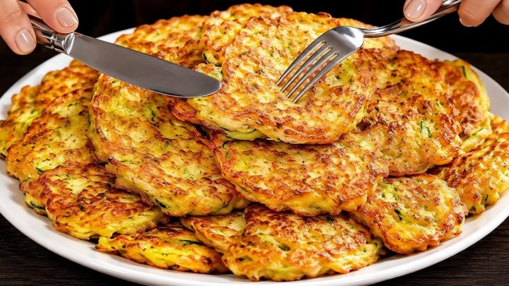 Cuketové placky z horkovzdušné fritézy