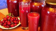 Domácí třešňová šťáva ze 3 ingrediencí