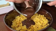 Corn flakes v čokoládě ze 3 surovin