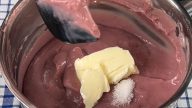 Jahodový krém na dorty s vanilkou