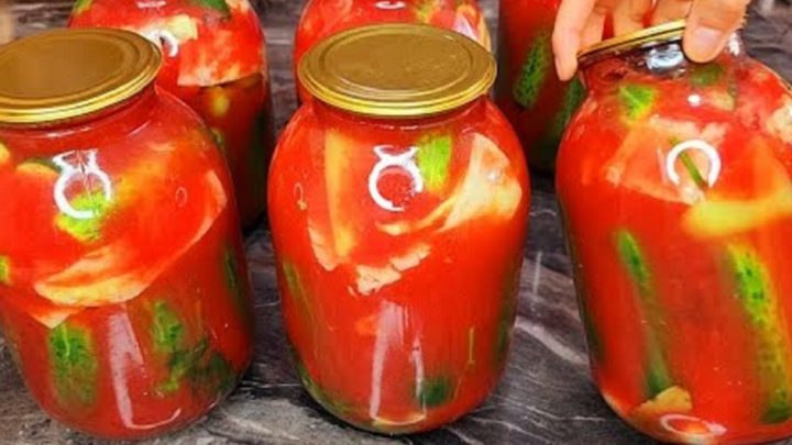Rychlá nakládaná zelenina na zimu Rychlá nakládaná zelenina na zimu