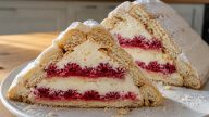 Nepečená piškotová pyramida s mascarpone