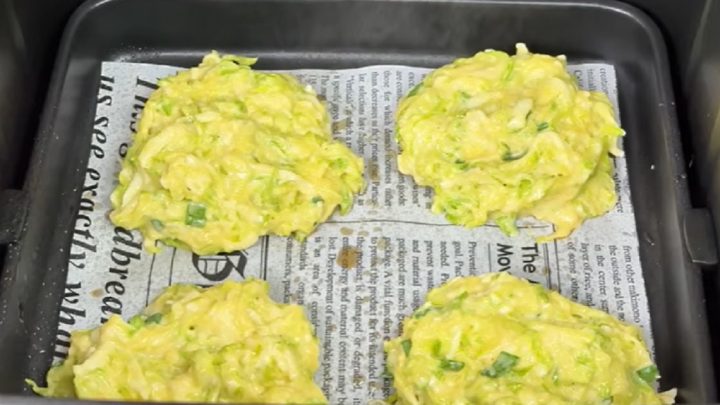 Cuketové placky z horkovzdušné fritézy