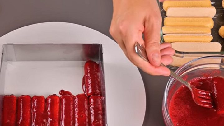 Třešňové tiramisu s mascarpone