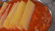 Rychlé lasagne z pánve s hovězím masem