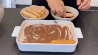 Nutellové tiramisu s mascarpone