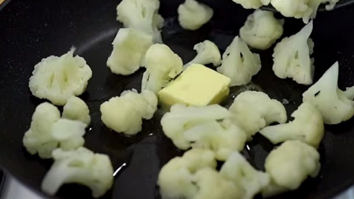 Rychlý květák s vejci a koprem