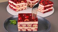 Třešňové tiramisu s mascarpone