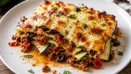 Cuketové lasagne bez těstovin