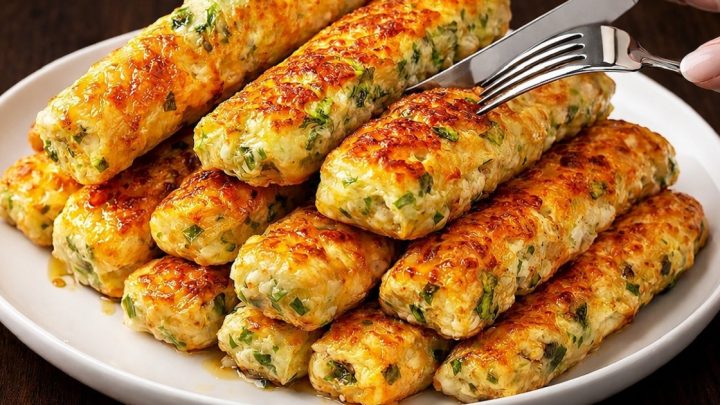 Cuketové tyčinky s kukuřicí a mozzarellou