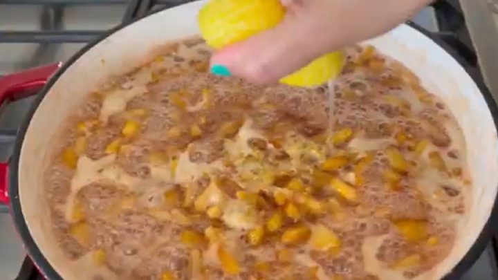 Broskvový džem bez pektinu s citronem