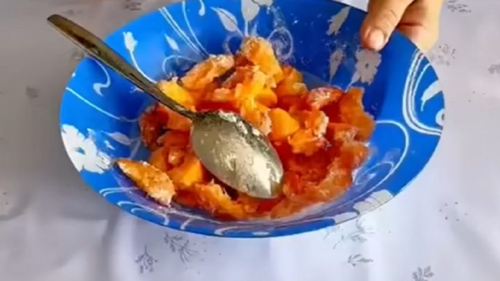 Jednoduchá galetka s tvarohem a ovocem
