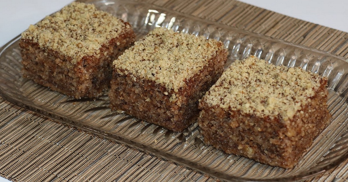 Falešná baklava s vlašskými ořechy