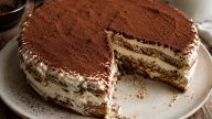 Nepečený tiramisu dort s mascarpone