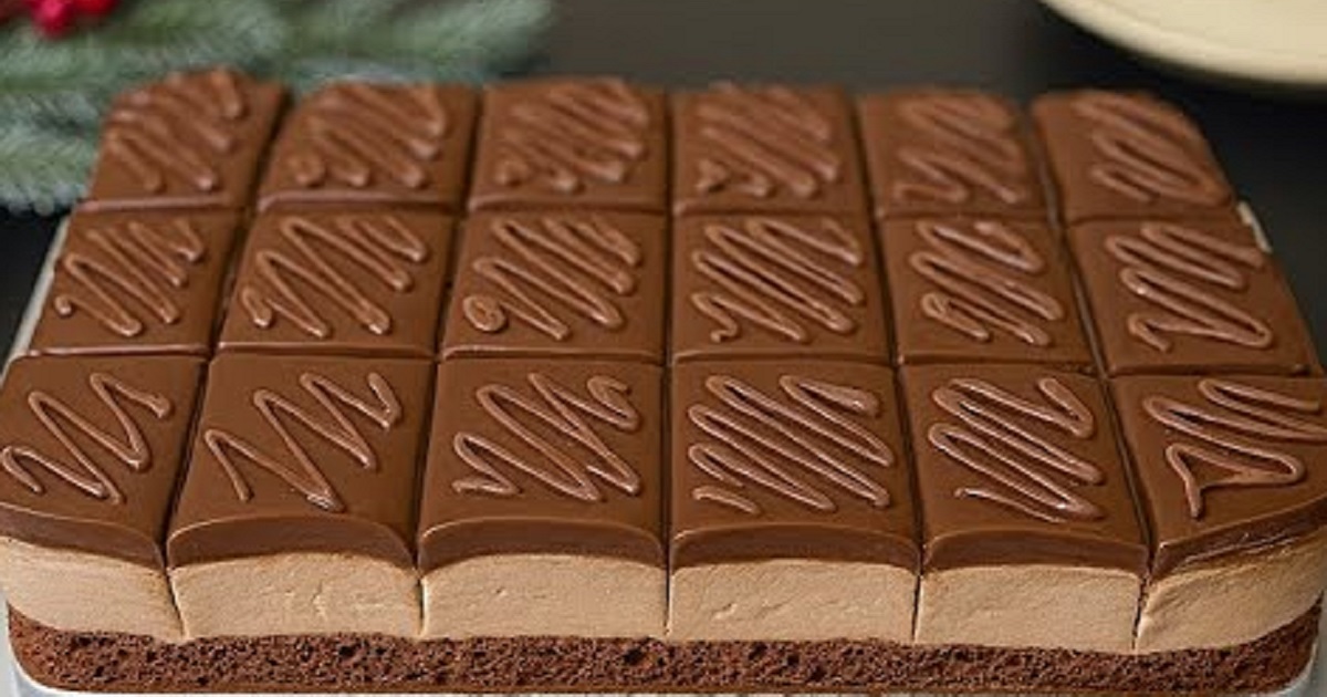Nutellové řezy s čokoládou a krémem