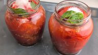 Zavařená pečená rajčata ze 2 ingrediencí