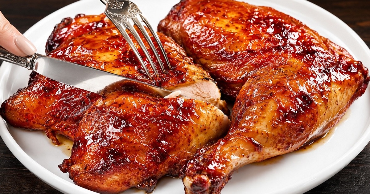 Šťavnatá kuřecí stehna z horkovzdušné fritézy