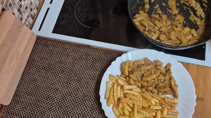 Švejžužu z vepřového masa s chilli