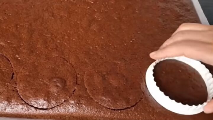 Kakaové mini dortíky s Nutellou