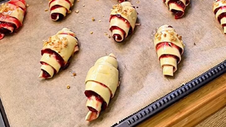 Rychlé domácí croissanty z listového těsta