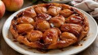 Francouzský jablečný koláč Tarte Tatin
