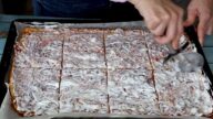 Slané palačinky z trouby se šunkou