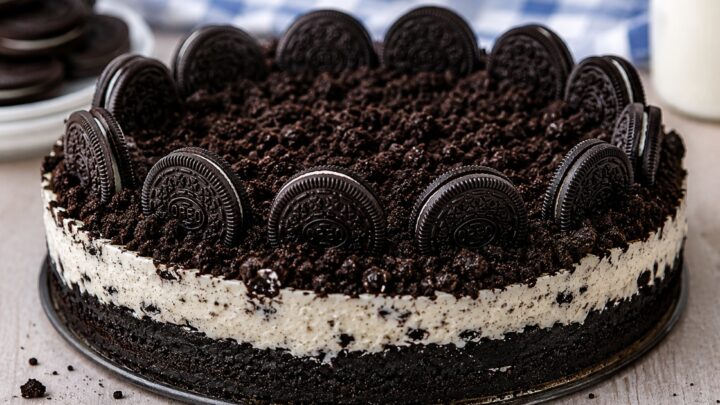Nepečený Oreo dort s mascarpone